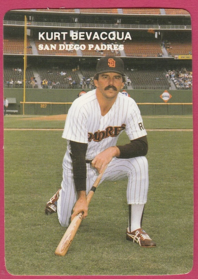 1985 Mothers Cookies # 14 Kurt Bevacqua -- Padres - Image 1 of 1
