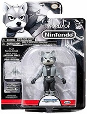 World of Nintendo Fox McCLoud 4" Action Figure - Star Fox prototype series