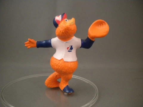 YOUPPI 1986 Montreal Expos MLB Baseball Team Mascot Figure PVC Gulf Gas Promo #5 Cover