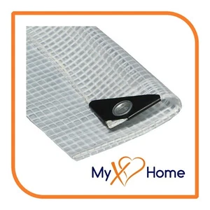 6 x 16 Clear 14 Mil Heavy Duty Tarp / Canopy by MyXOHome - Picture 1 of 3
