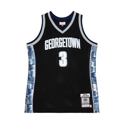 Camiseta deportiva alternativa Mitchell & Ness Allen Iverson Georgetown University 1995 *NUEVA* Foto 1 de 4