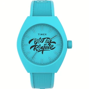 TIMEX X FORTNITE URBAN POP BLUE QUARZ UOMO REFERENZA TW2W96900 NUOVO - Imagen 1 de 2
