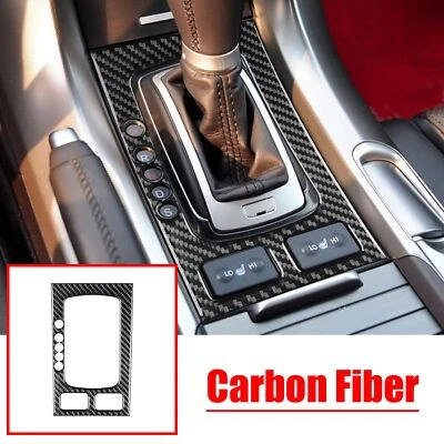 1 pieza para consola de transmisión de fibra de carbono Acura TL 2009-14 moldura interior Foto 1 de 4