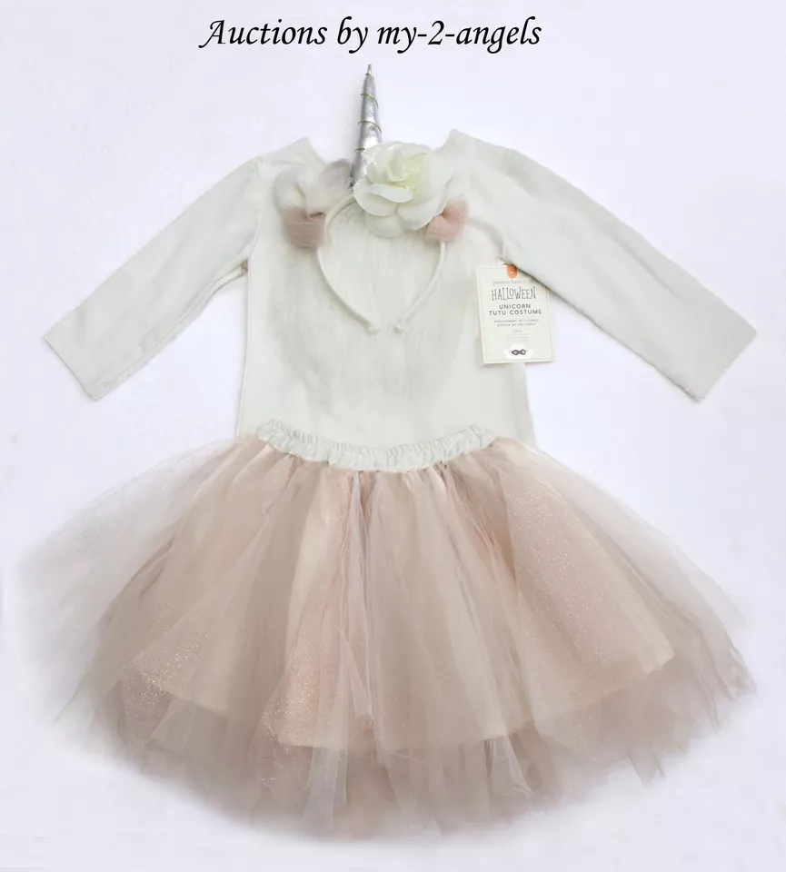 NEW Pottery Barn Kids UNICORN TUTU HALLOWEEN COSTUME 3T 2-3 2T * magical GIRL - Image 1 of 1