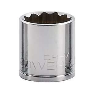 Powerbuilt Tools 1/2" Drive 12 Pt. Metric 27MM Socket - 642034 - Bild 1 von 1
