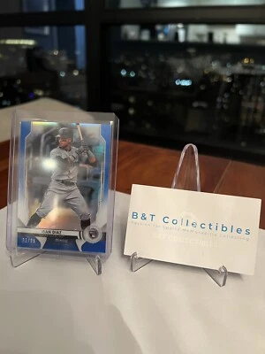 2020 Bowman Sterling Blue Refractor #67 Isan Diaz 2/25 Rookie Rare Invest! - Image 1 of 3