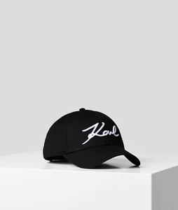 Gorra de béisbol Karl Lagerfeld K/IKONIK nueva con etiqueta - Imagen 1 de 4