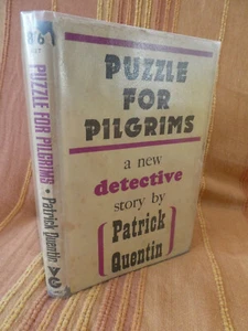 Patrick Quentin PUZZLE FOR PILGRIMS hardback gollancz 1st first edition crime - Picture 1 of 3