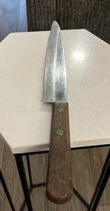 Cuchillo de cocina vintage GINEBRA TEMPLADO hoja de 8 pulgadas - Imagen 1 de 5