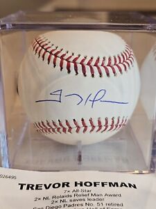 Trevor Hoffman Autographed/Signed Baseball TRISTAR 