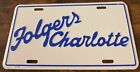 Folgers Charlotte Dealership Booster License Plate Dealer