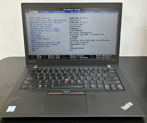 Lenovo ThinkPad T470s 14" Core i7-6600U 2.6GHz 8GB RAM NO HDD NO OS . AS IS - Picture 1 of 5