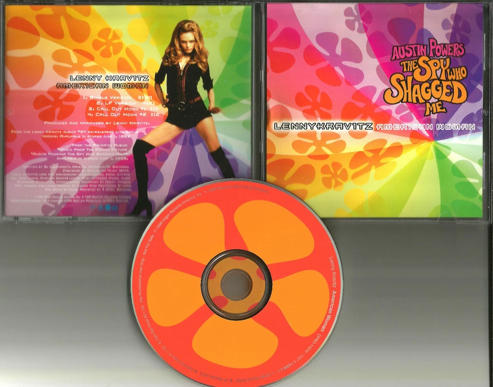 LENNY KRAVITZ American Woman w/ RARE SINGLE VERSION PROMO DJ CD Single USA 1999  Foto 1 de 1