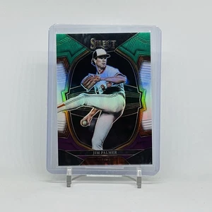 Tarjeta #26 Panini Select 2023 púrpura/verde Prizm/199 Jim Palmer Baltimore Orioles - Imagen 1 de 2