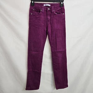 Pantalones de mezclilla para mujer VIGOSS ajustados rosa bolsillos elásticos talla 12 adornados - Imagen 1 de 10