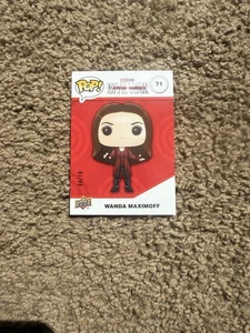 Upper Deck 2023 Funko Marvel Infinity Saga Wanda Maximoff Red Wave/10 - Imagen 1 de 2