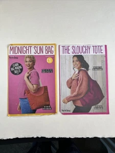Simply Sewing Pattern The Slouchy Tote Bag & Midnight Sun Bag UNCUT UK Patterns - Picture 1 of 5