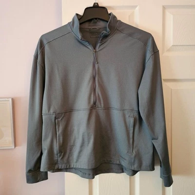 Patagonia Womens Gray Quarter-Zip Pullover Long-Sleeve Sweatshirt - Image 1 of 4