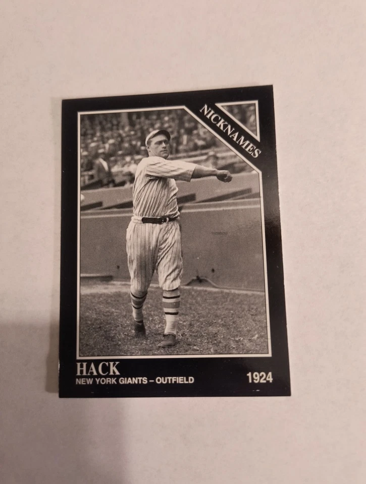 HACK WILSON 1993 CONLON COLLECTION THE SPORTING NEWS NICKNAMES #736 - Image 1 of 2