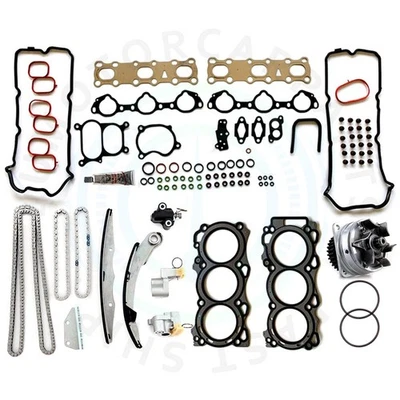 Conjunto de junta de cabeça e kit de corrente de distribuição para 2005-2009 Nissan Xterra Pathfinder 4.0L - Imagem 1 de 4