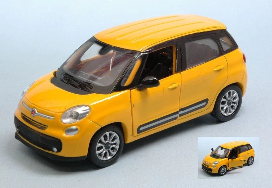 New Ray NY51193FY FIAT 500L YELLOW 1:32 Modellino - Immagine 1 di 1
