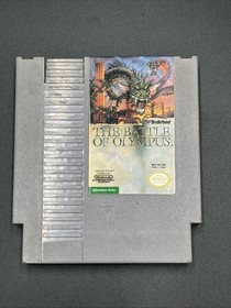 The Battle of Olympus for NES Cartridge Only Tested Working