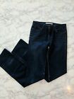 J BRAND Cigarette Leg Jeans Dark Blue X-Fit 4-Way Bi-Stretch Denim 27 USA $219 