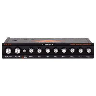 Cadence CEQ735 7-Band Car Audio Signal Processor Equalizer - Image 1 of 3