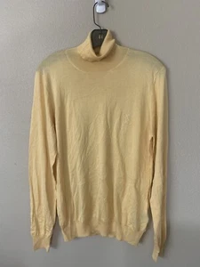 Philipp Plein Men's Billionaire made in Italy 100% silk Mulberry yellow top - Picture 1 of 9