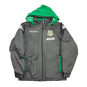 GIUBBOTTO sassuolo kappa small CALCIO JACKET COAT FOOTBALL SOCCER GIUBBINO - Foto 1 di 7