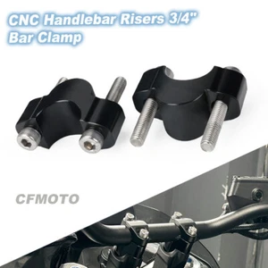 Elevadores de manillar CNC abrazadera de barra de 3/4" para CF-MOTO 700MT 450MT 800MT-X IBEX 450 800 - Imagen 1 de 24