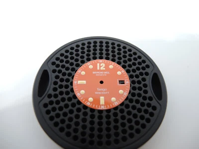 Raymond Weil Zifferblatt Tango, orange, watch dial, Ø 25,5 mm  - Image 1 of 4