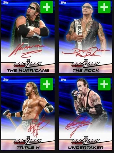 [DIGITAL] Topps Slam - Backlash 25 S1 - Blue Signature - Pick - Image 1 of 1