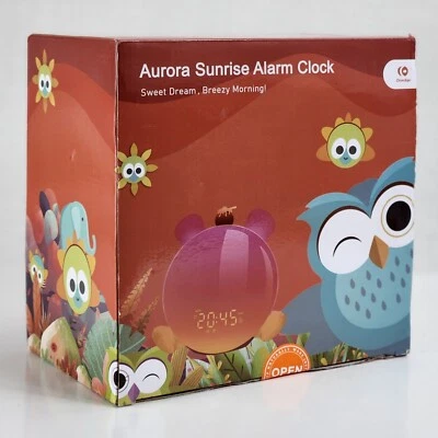 Chimiage Aurora Sunrise Simulation Alarm Clock Bluetooth Wake Up Light NIB - Image 1 of 3