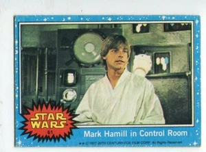 1977 Topps Star Wars #61 Mark Hamill en sala de control - Imagen 1 de 1