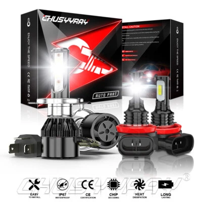 Faros antiniebla LED para Honda CRV CR-V 2007-2014 bombillas de haz alto y bajo MY Foto 1 de 4