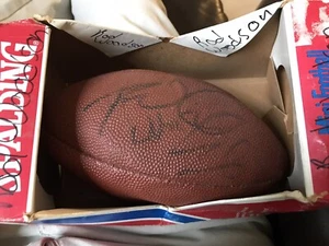 Rod Woodson Signed Autographed MINI FOOTBALL PITTSBURGH STEELERS RAVENS - Picture 1 of 6