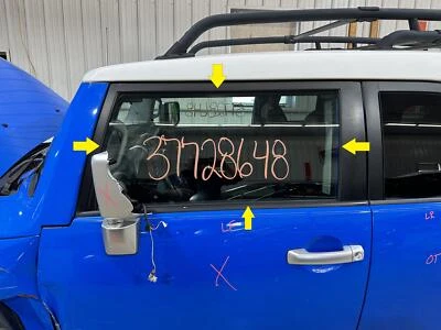 07-14 TOYOTA FJ CRUISER DRIVER LEFT FRONT SIDE DOOR GLASS WINDOW ONLY - Image 1 of 4