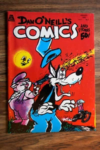 Dan O'Neill's Comics and Stories 1 First Printing Underground- Red Ink - VF - Picture 1 of 8