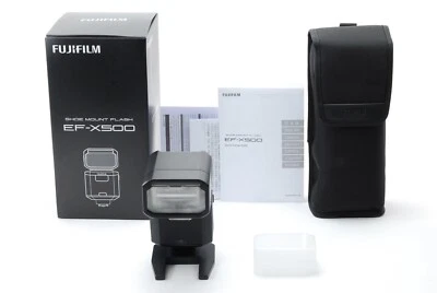【MINT+++ BOXED】Fujifilm Fujinon EF-X500 Clip-on Shoe Mount Flash - Image 1 of 4
