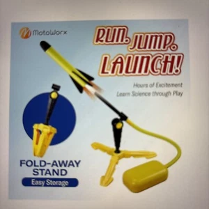 Jr Multi-Color Rocket Launcher for Kids, 8 Rockets - Fun Outdoor Kids Gifts - Picture 1 of 3