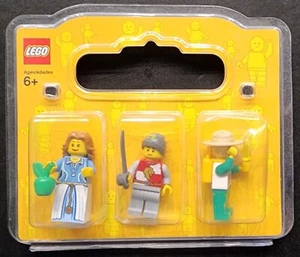 LEGO 2009 MINIFIGURAS EXCLUSIVAS LIMITADAS PAQUETE DE 3 CONJUNTO RARO DIFÍCIL DE ENCONTRAR DINAMARCA DIFÍCIL DE ENCONTRAR - Imagen 1 de 2
