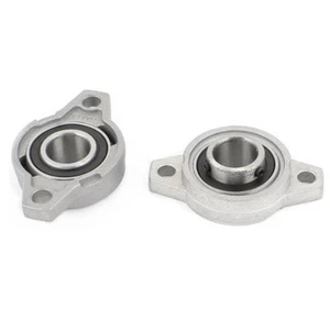 2 pz KFL003 17 mm cuscinetto flangia blocco cuscino montaggio albero autoallineante - Foto 1 di 1