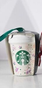 ❄️ 2023 Starbucks Mexico Winter Collection Christmas White Ornament ❄️