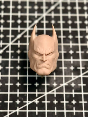 Juguetes modelo esculpido cabeza Batman Wayne personalizados sin pintar 1/12 1/6 1/4 Foto 1 de 4