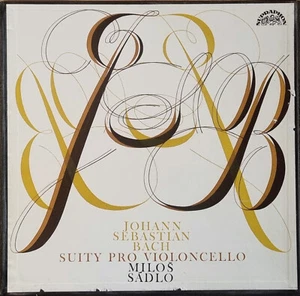 Milos Sadlo: Bach- 6 Suites for Solo Cello / Supraphon 3 LP Box - Picture 1 of 3