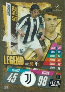 Topps Match Attax 2020/2021 Caja Festiva Legend LEG7 Alessandro Del Piero - Picture 1 of 1