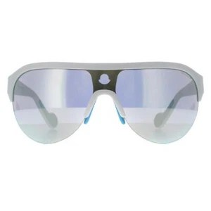 Moncler Sunglasses ML0049 21C White Gray Mirror - Picture 1 of 4