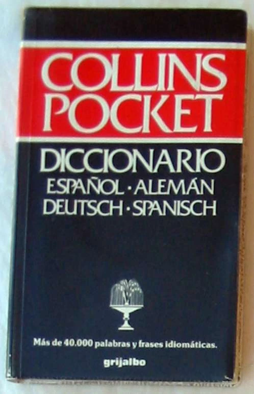 DICCIONARIO ESPAÑOL / ALEMÁN - DEUTSCH / SPANISCH - COLLINS POCKET - VER - Imagen 1 de 1