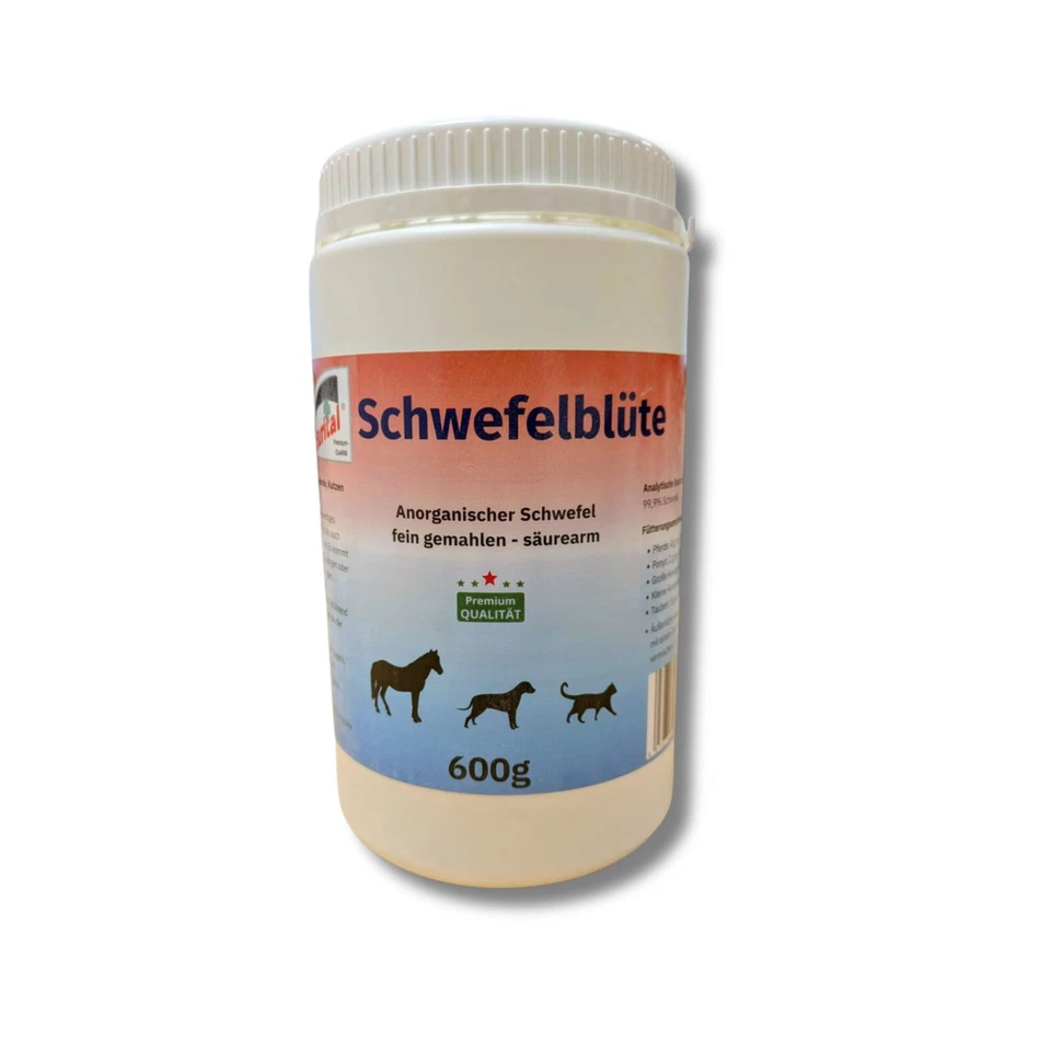 Eurital Schwefelblüte für Tiere 600g - Bild 1 von 1